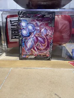 JUMBO Mewtwo V Union Card SWSH161 Black Star Promo Pokemon - Image 1