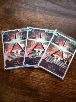 Five Elders OP13-082 Carrying On His Will Foil Playset (4 Cards) - Image 1