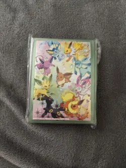 Pokemon TCG Prismatic Evolutions Super Premium Collection Card Sleeves Sealed - Image 1