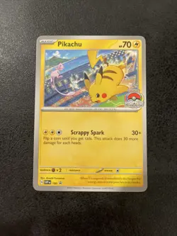 Pikachu 190/SVP - Promo Pokemon Card Mew World Championships 2024 - Image 1