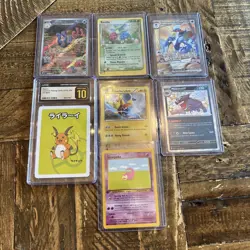 Vintage and New Pokemon Card Lot - Image 1