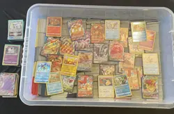 Pokemon Card Mixed Bulk Joblot Bundle 1000x Cards, includes Vmax/Vstar - Image 1