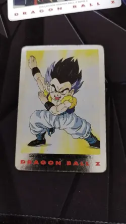 Carte Dragon Ball Z Serie Part 2 n 58 card DBZ argent Silver Panini Gotenks - Image 1