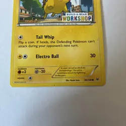 Pikachu 20/108 Build A Bear Stamped Pokemon Card 2016 Plus Free 2021 Pikachu - Image 4