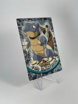 Pokemon TCG - Blastoise #09 - Non-Holo Card - Topps TV Series 1 - Blue Logo - MP - Image 2