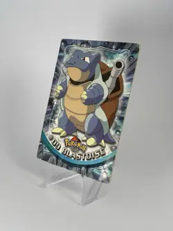 Pokemon TCG - Blastoise #09 - Non-Holo Card - Topps TV Series 1 - Blue Logo - MP - Image 3