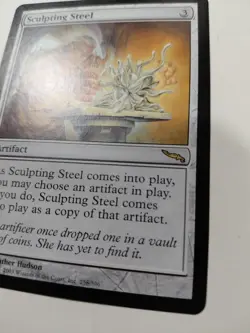 x1 SCULPTING STEEL Mirrodin Rare Artifact NM MTG Magic the Gathering Cards - Image 4