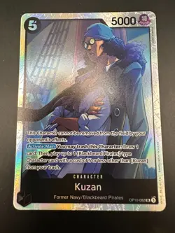 OP10-082 Kuzan : Super Rare English One Piece TCG Card : OP10: Royal Blood - Image 1