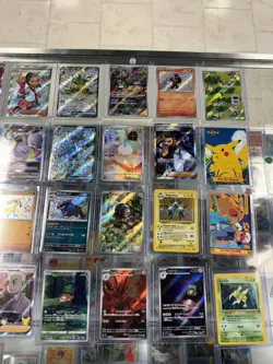Pokemon card lot all ungraded 152 cards in top loaders, TCG Cards - Image 2