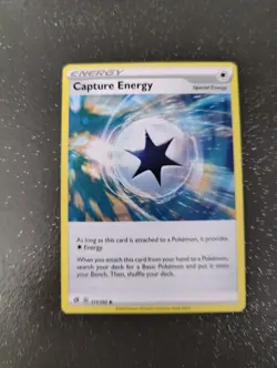 2020 Capture Energy #171/192 Rebel Clash Uncommon Pokemon Card Non Holo Energy - Image 1