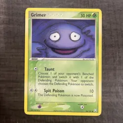 GRIMER 56/109 - NON-Holo - EX Team Rocket Returns - Pokemon Card - NM - Image 1