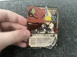 Naruto CCG The Fourth Hokage And Gamabunta Super Rare 1st Ed NM Card - Image 3