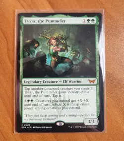 Magic MTG Tyvar, the Pummeler DSK 0202 Regular Mythic - NM condition - Image 1