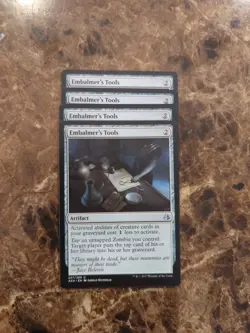 (4) Embalmer's Tools *PLAYSET* Amonkhet Regular NM MTG - Image 1