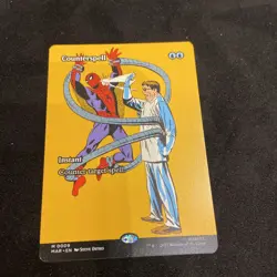 Counterspell #0009 Borderless Nonfoil Spider-Man MTG M/NM - Image 2