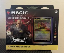 MTG Universes Beyond: Fallout Commander Deck - Hail, Caesar (NEW/SEALED) - Image 1