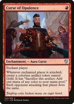 Curse of Opulence - Commander 2017 (C17) - Magic The Gathering - MTG - Image 1
