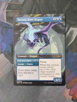 Marang River Regent - Borderless Reversible Baby Chibi | Dragonstorm | NM | MTG - Image 1