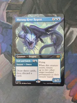 Marang River Regent - Borderless Reversible Baby Chibi | Dragonstorm | NM | MTG - Image 2