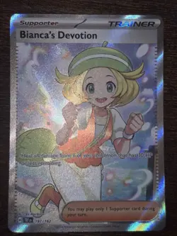 Bianca's Devotion Trainer Supporter Card Pokemon TCG 192/162 - Image 2