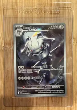 Steelix 150/132 Mega Evolution Pokemon Card Rare Holo Foil - Image 1