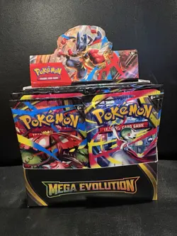 Pokemon TCG Mega Evolution Non-Enhanced Booster Box 36 Sealed Packs Unsealed Box - Image 1