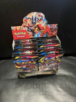 Pokemon TCG Mega Evolution Non-Enhanced Booster Box 36 Sealed Packs Unsealed Box - Image 2