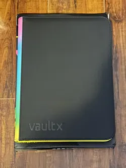 VaultX Binder 9 Pocket Exo-Tec Zip ME1 First Edition New Mega Evolutions IN HAND - Image 1