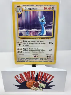 Pokemon Dragonair 18/102 Base Set Unlimited Rare LP - Image 1
