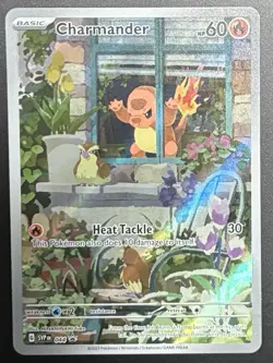 Pokemon Charmander 044 SV Obsidian Flames ETB Black Star Promo Holo Rare NM/M - Image 1