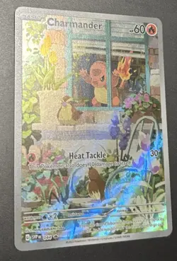 Pokemon Charmander 044 SV Obsidian Flames ETB Black Star Promo Holo Rare NM/M - Image 2