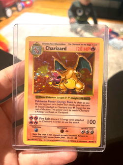 Charizard 4/102 Holo Rare - 1999 Pokemon Base Set - Near Mint / Ungraded - Image 1