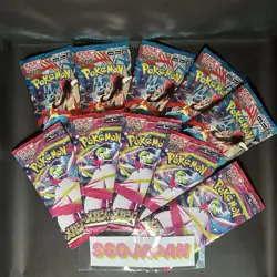 Pokemon Cards - Expansion Pack Mega Brave x5 & Symphonia x5 10 Pack Japanese - Image 1