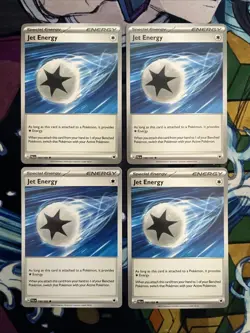 4x Jet Energy 190/193 x4 - Paldea Evolved - Pokemon TCG - Playset- NM - Image 1