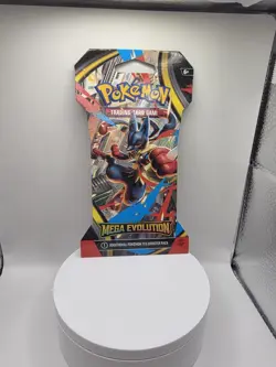Pokemon TCG - Mega Evolution Sleeved Booster Pack - Random Art Factory Sealed - Image 1