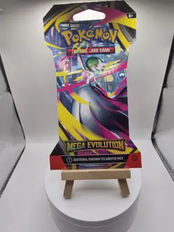 Pokemon TCG - Mega Evolution Sleeved Booster Pack - Random Art Factory Sealed - Image 4