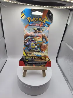 Pokemon TCG - Mega Evolution Sleeved Booster Pack - Random Art Factory Sealed - Image 5