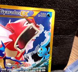 Pokemon TCG Gyarados EX 123/122 XY Breakpoint 2016 Secret Holo Full art - Image 3