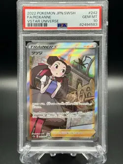 Pokemon Roxanne 242/172 PSA 10 S12a: Vstar Universe Holo (Japanese) - Image 1
