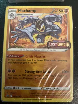 Pokemon Sealed Machamp Lost Origin And Sunflora Silver Tempest Promo Stamped Lot - Image 2