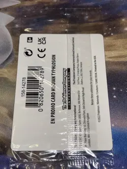 Pokemon Sealed Hisuian Typhlosion 52/189 GameStop Exclusive Rare New Holo - Image 2