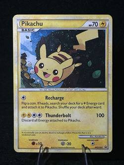 Pokemon TCG Pikachu HGSS03 HeartGold & SoulSilver Holo LP - Image 1