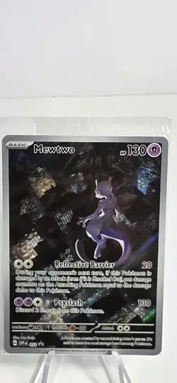 Pokemon - Mewtwo SVP 052 Black Star Promo Scarlet & Violet 151 Promo NM Sealed - Image 1