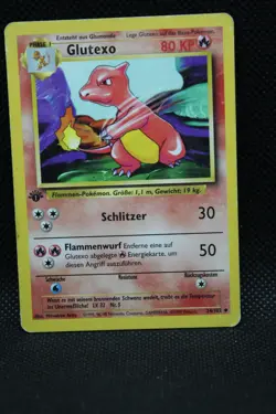 Pokemon 1st Edition Base Set 1999 Glutexo 24/102 deutsch german - Image 1