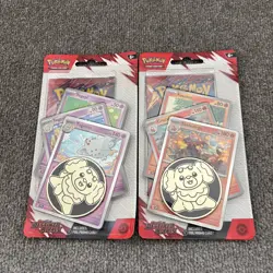 Pokemon TCG: 2x Single Destined Rivals Blister Packs Brand New & Sealed☑ - Image 1
