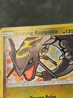 Pokemon TCG Shining Rayquaza 56/73 Shining Legends Holo Ultra Rare DMG - Image 5