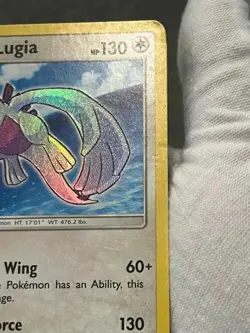 Pokemon TCG Shining Lugia SM82 Black Star Promo Shining Legends Holo MP - Image 5