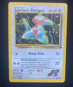 Pokemon TCG Sabrina's Porygon Gym Challenge 98/132 Regular (HP) - Image 1