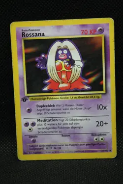 Pokemon 1st Edition Base Set 1999 Rossana 31/102 deutsch german - Image 1