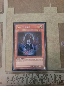 YUGIOH FABLED KRUS HA03-EN002 SECRET UNLIMITED ED NM - Image 1